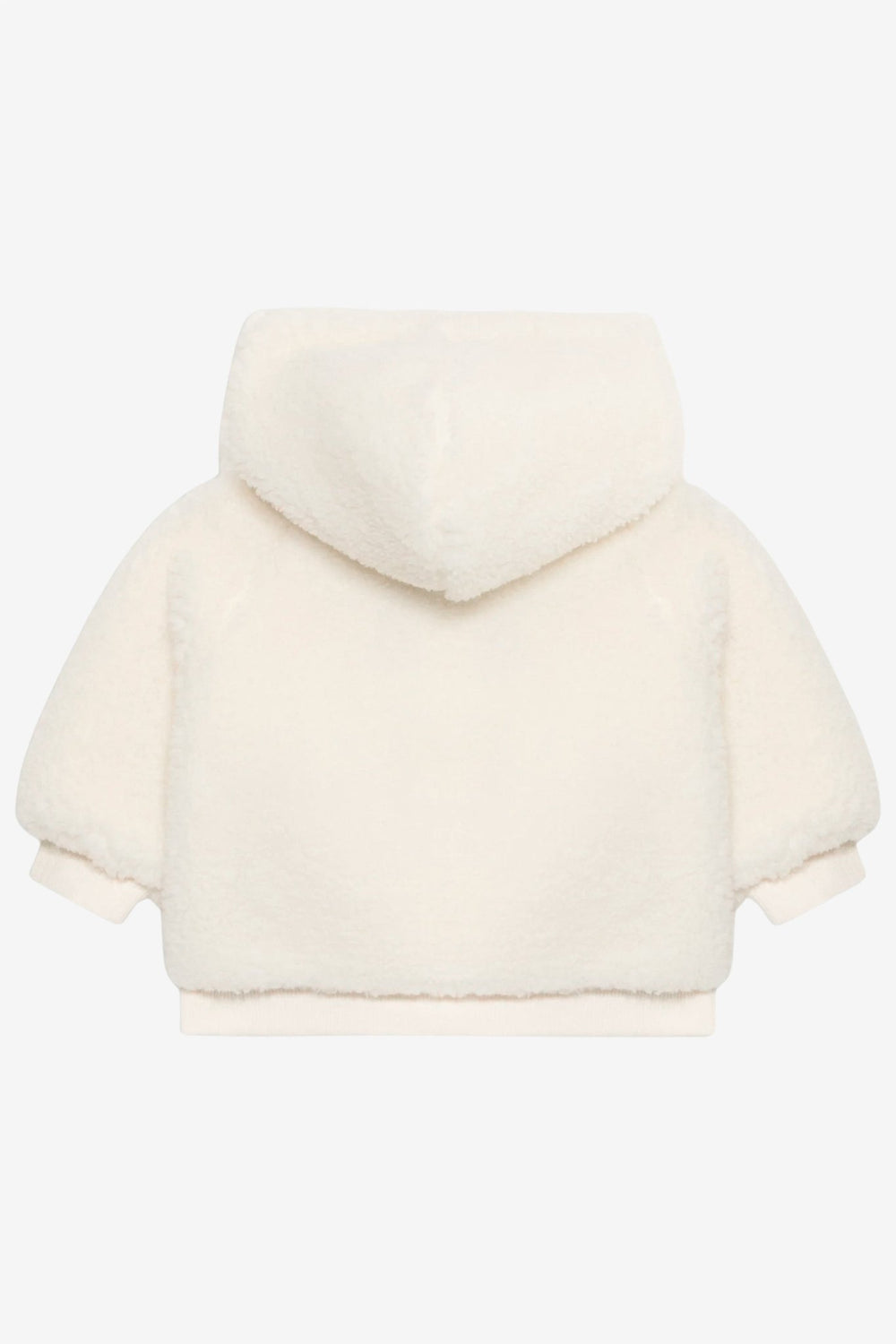 GUESS® Kids "Noa" Ivory Sherpa Hooded Jacket - Millie and John