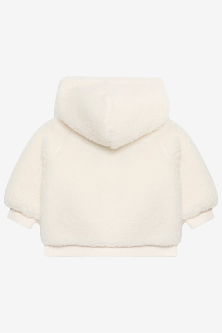 GUESS® Kids "Noa" Ivory Sherpa Hooded Jacket - Millie and John
