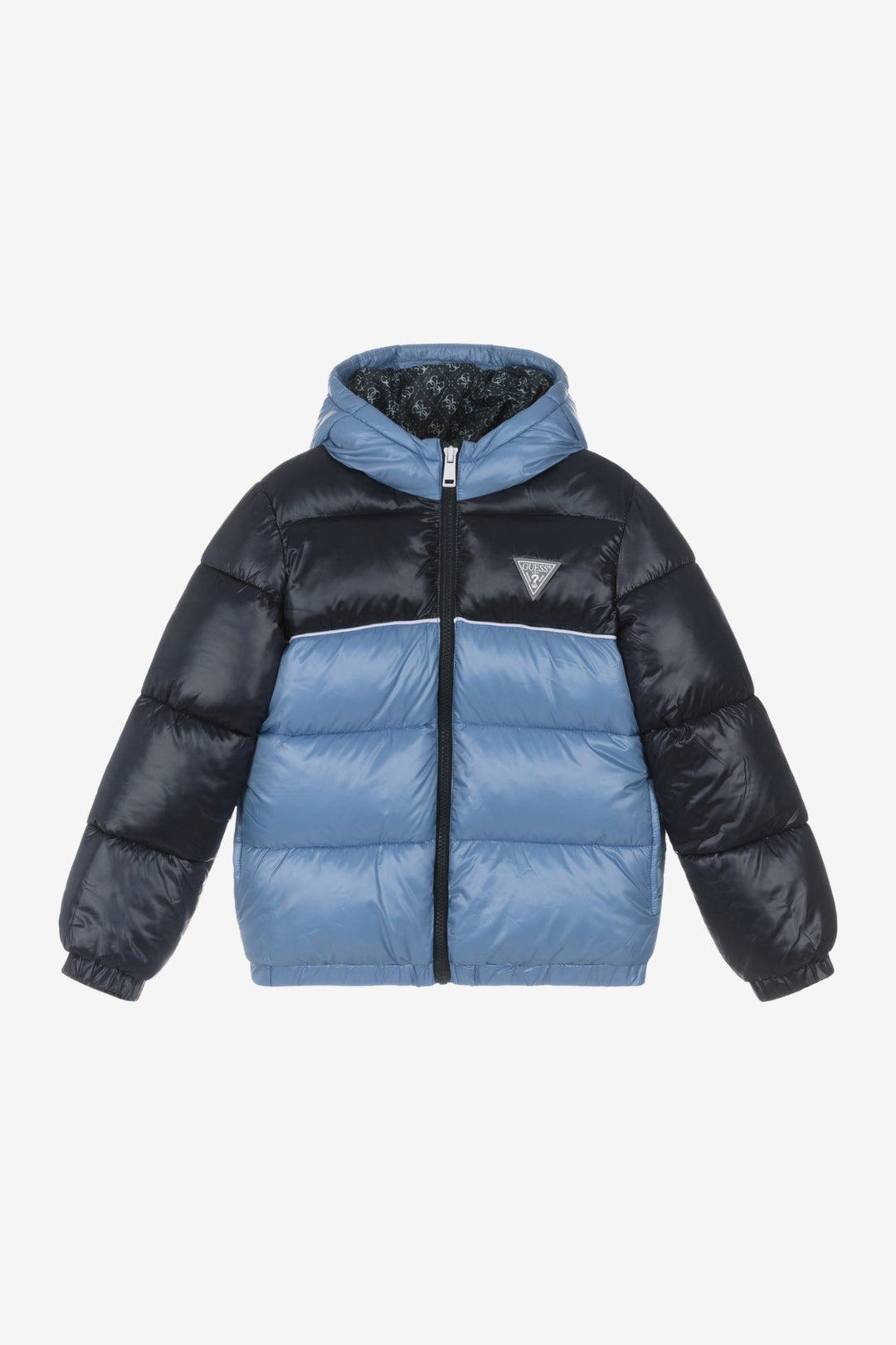 GUESS® Kids "Rafe" Navy & Blue Puffer Jacket - Millie and John