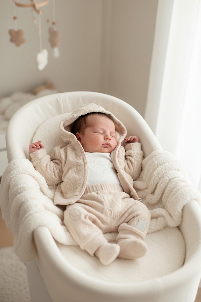 GUESS® Kids "Sage" Sand Bear Tracksuit Set - Millie and John