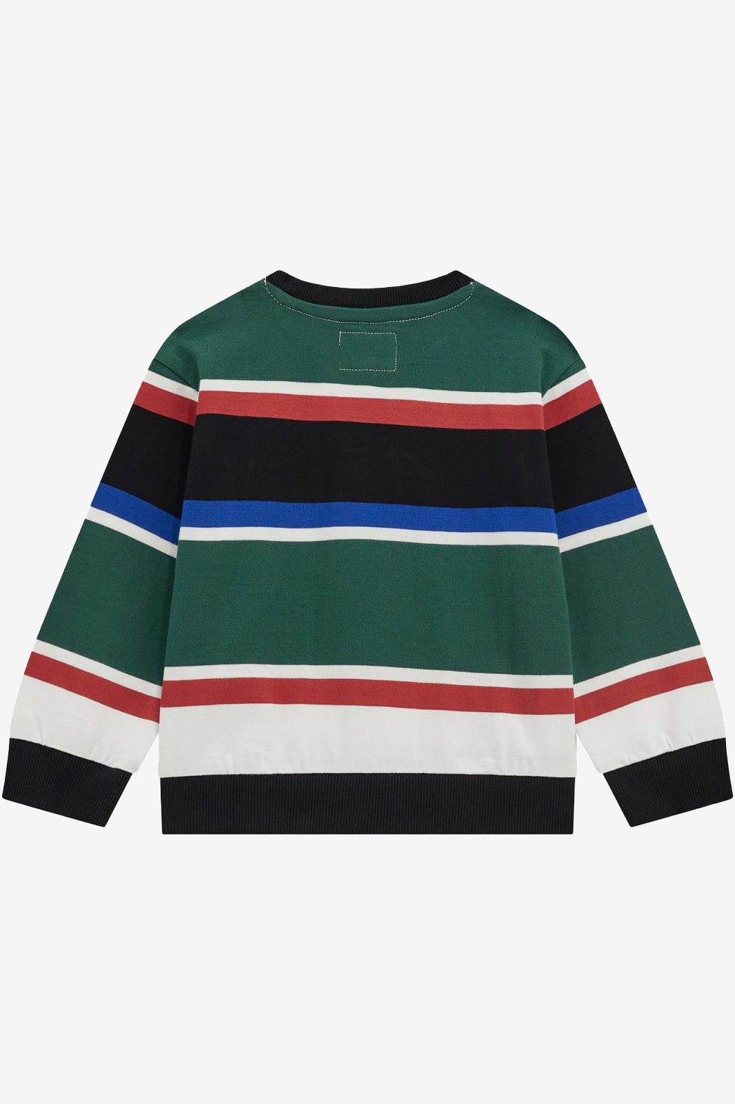 GUESS® Kids "Theo" Blue & Green Striped Sweatshirt - Millie and John