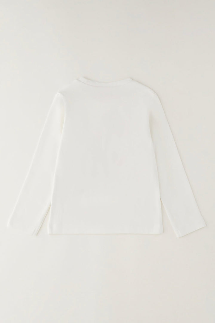 iDo "Eloise" Ivory Teddy Bear Top &amp; Grey Tartan Skirt - Millie and John