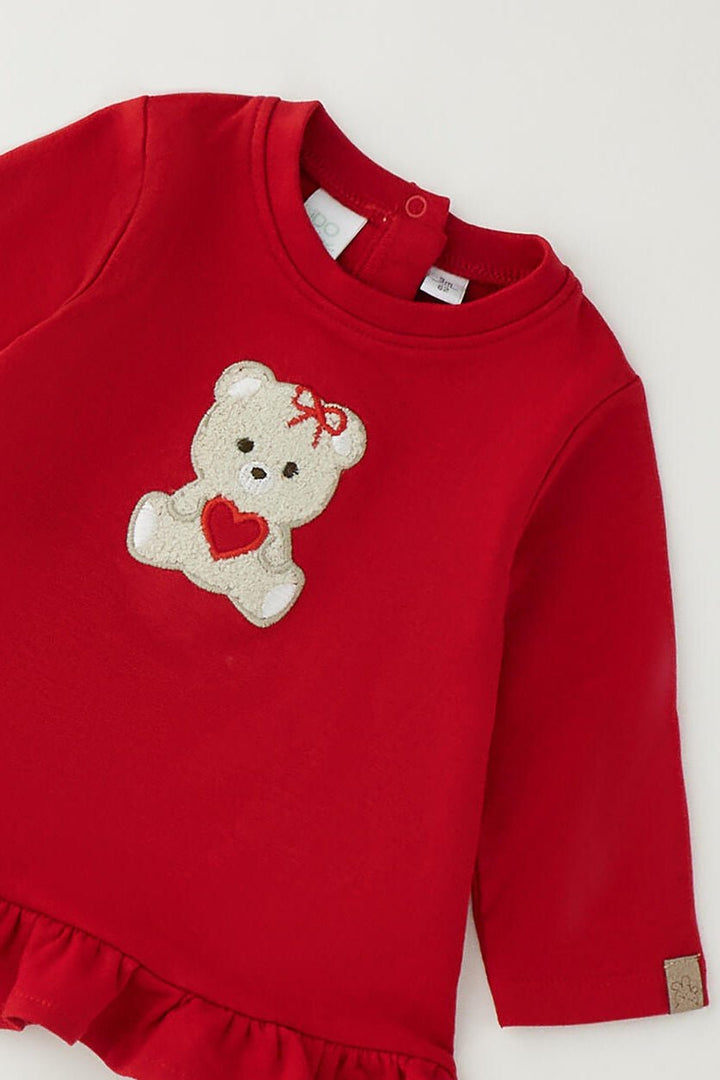 iDo "Winnie" Red Teddy Bear Dress - Millie and John
