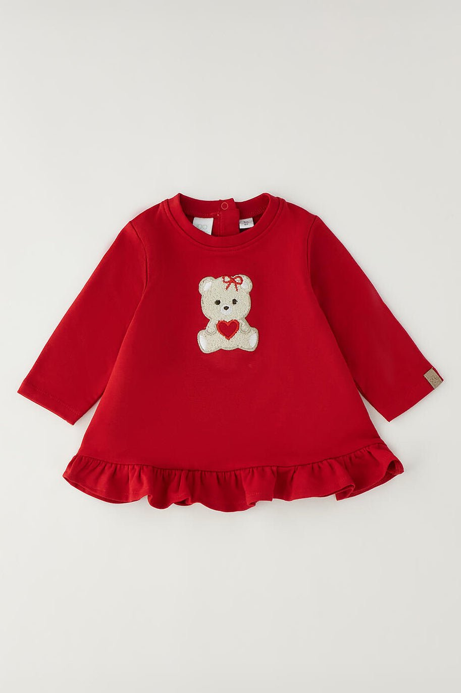 iDo "Winnie" Red Teddy Bear Dress - Millie and John