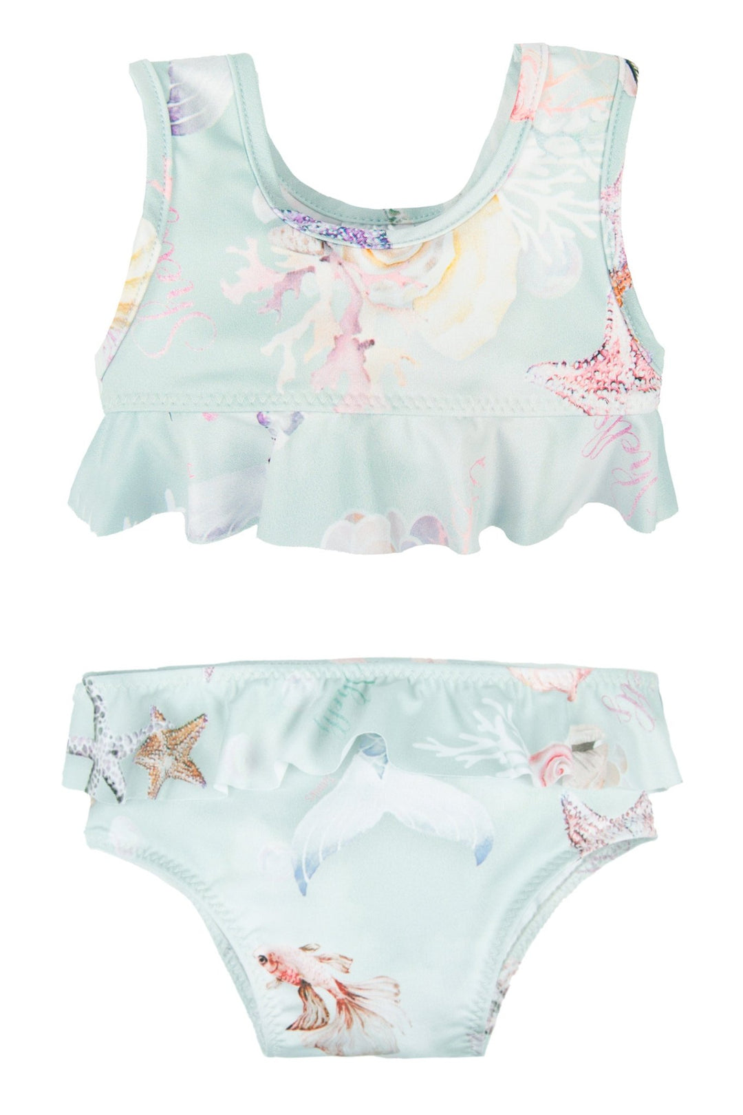 Jamiks "Alisa" Mint Seashell Bikini - Millie and John