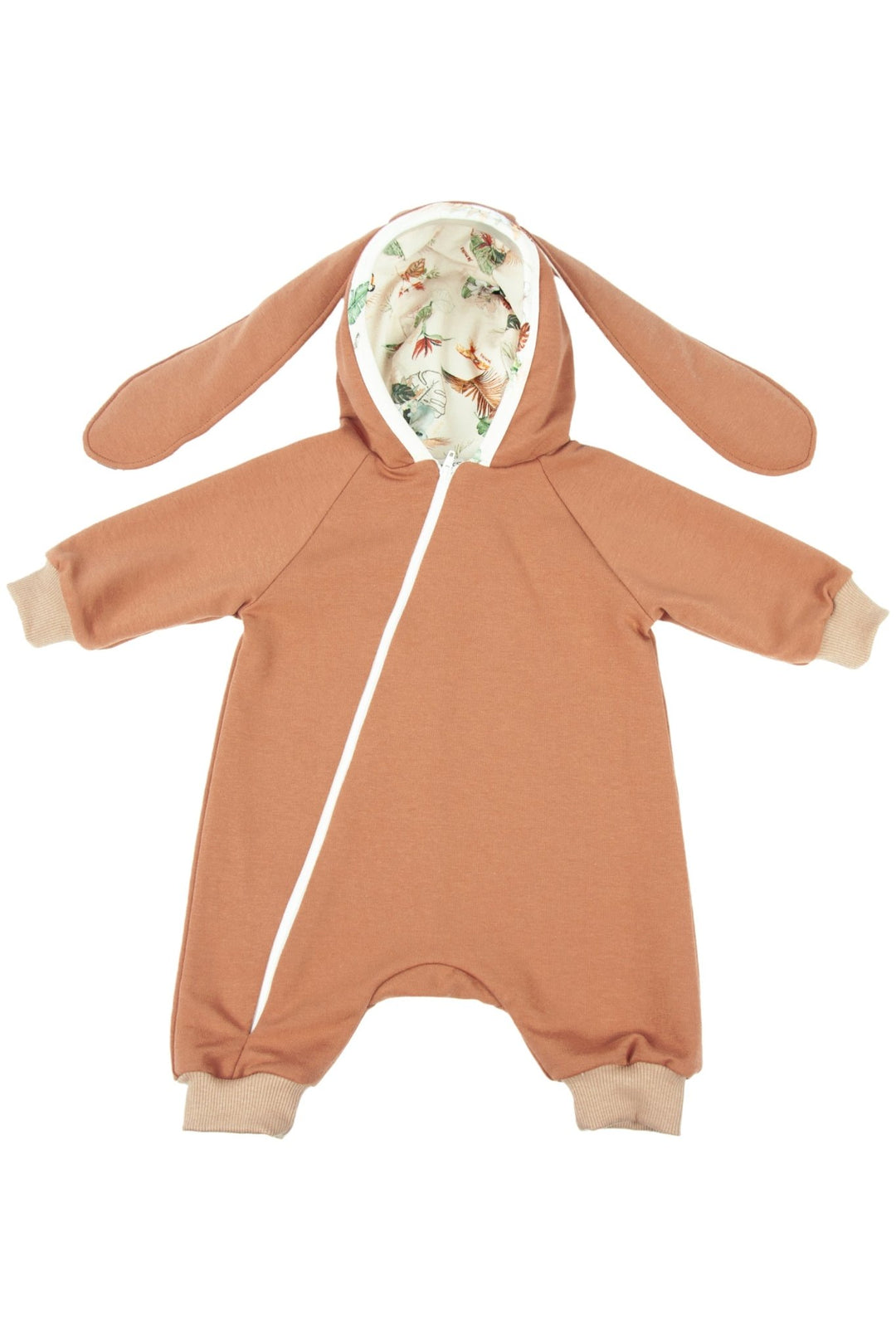 Jamiks "Andrea" Caramel Bunny Ear Romper - Millie and John