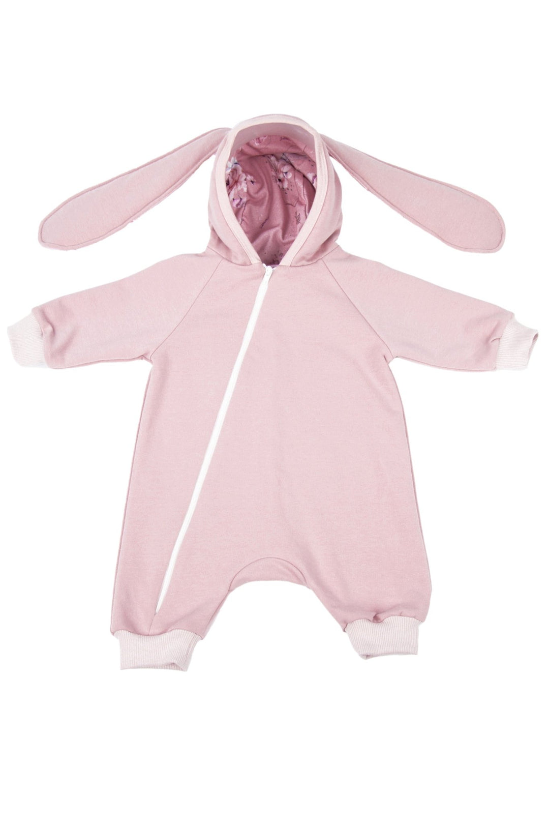 Jamiks "Andrea" Mauve Bunny Ear Romper - Millie and John