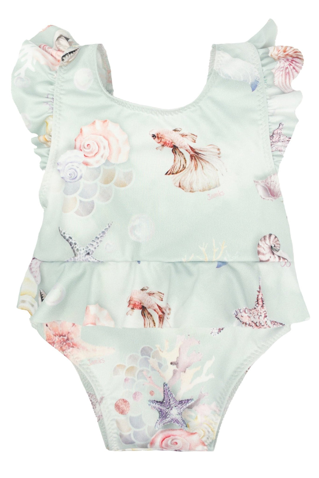 Jamiks "Arista" Mint Seashell Swimsuit - Millie and John