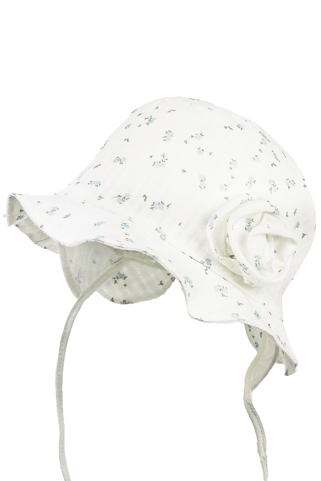 Jamiks "Bailey" Sky Blue Floral Sun Hat - Millie and John