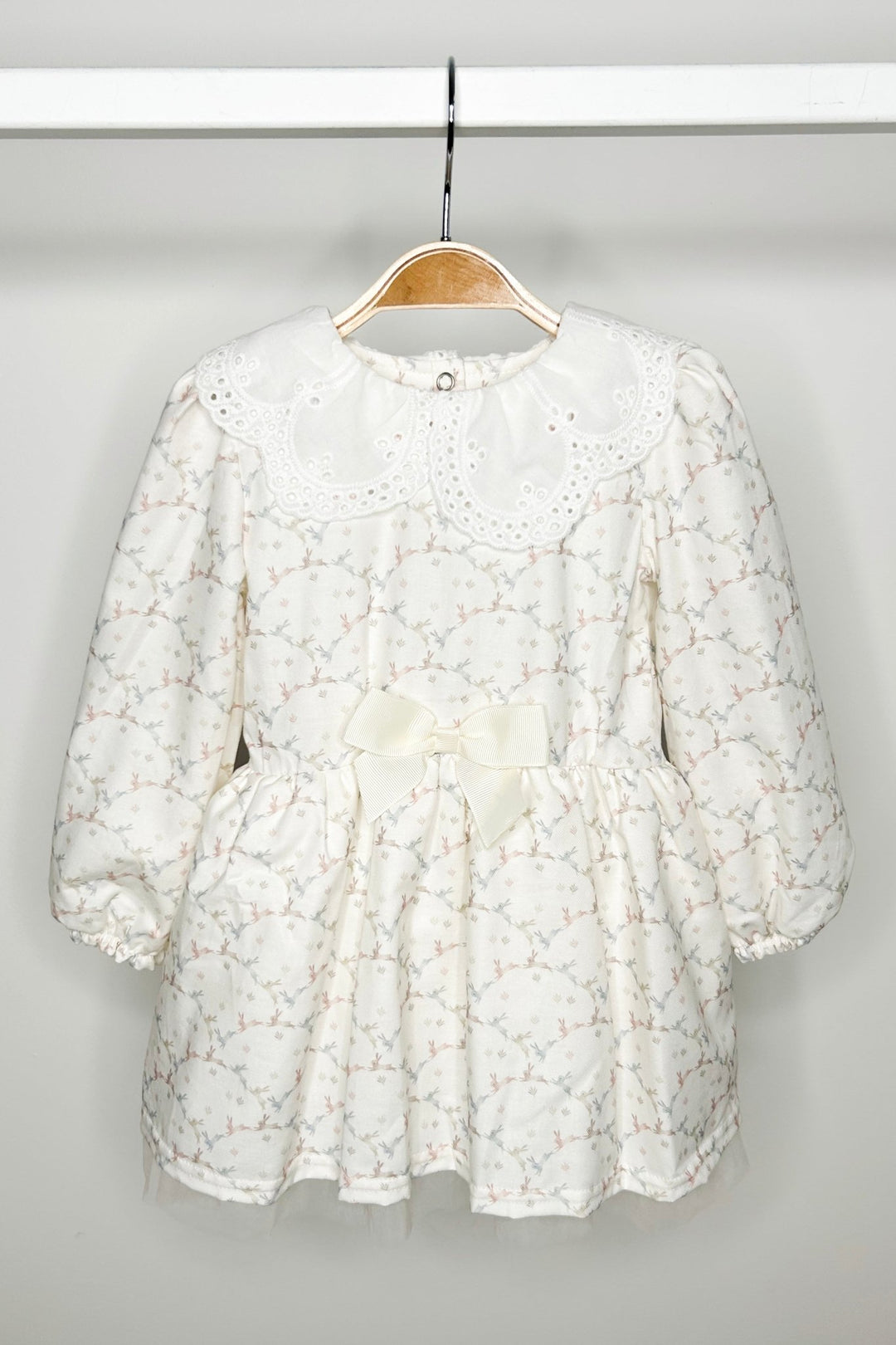 Jamiks "Bonnie" Pastel Bunny Print Dress - Millie and John