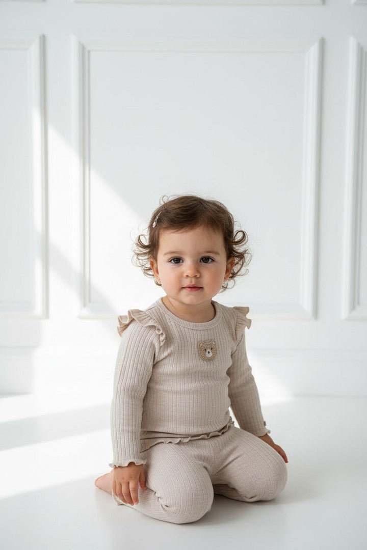 Jamiks "Briar" Ribbed Teddy Top &amp; Leggings - Millie and John