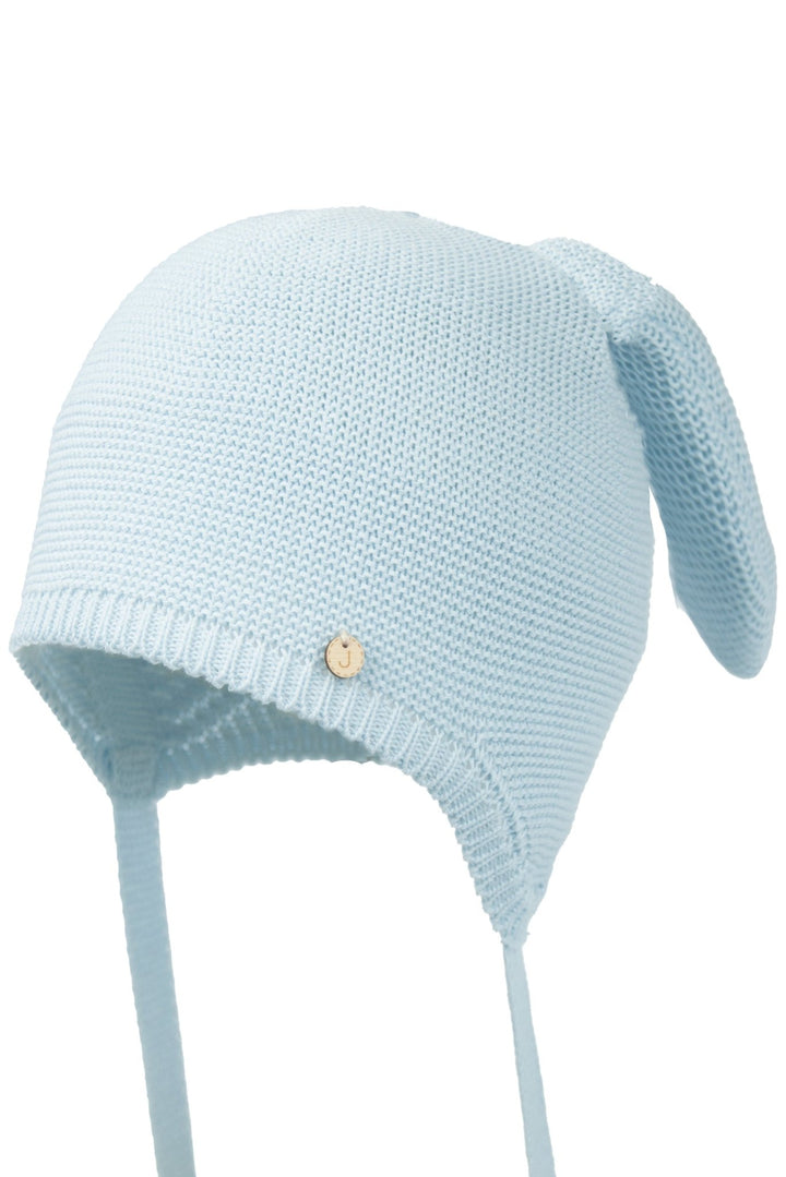 Jamiks "Bugs" Light Blue Knit Bunny Hat - Millie and John
