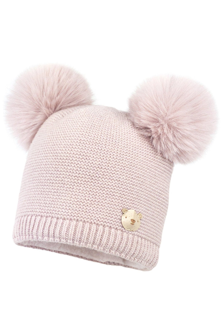 Jamiks Cashmere Double Faux Fur Pom Pom Hat - Millie and John