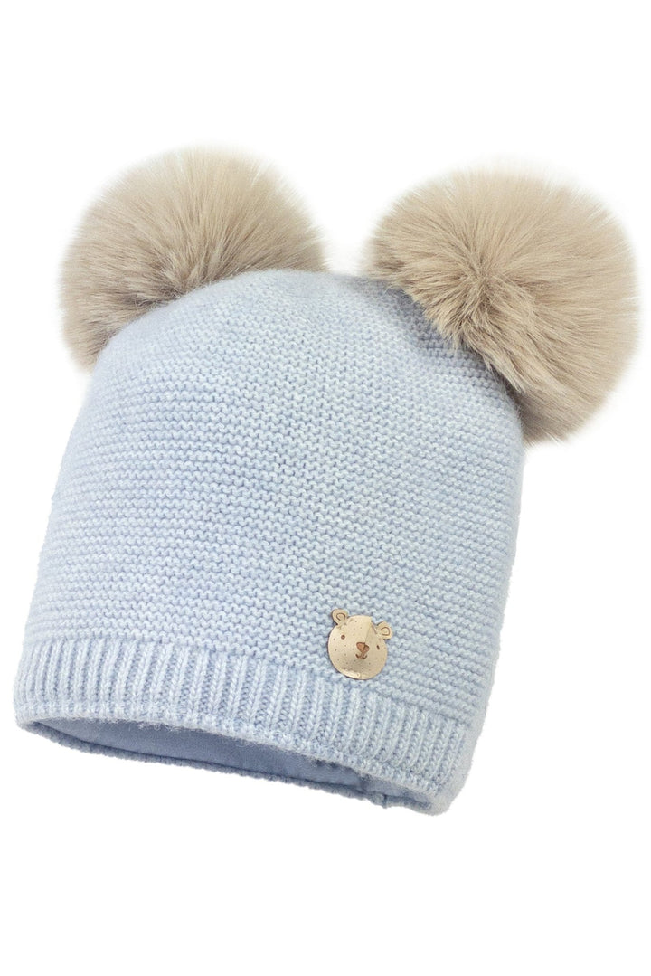 Jamiks Cashmere Double Faux Fur Pom Pom Hat - Millie and John