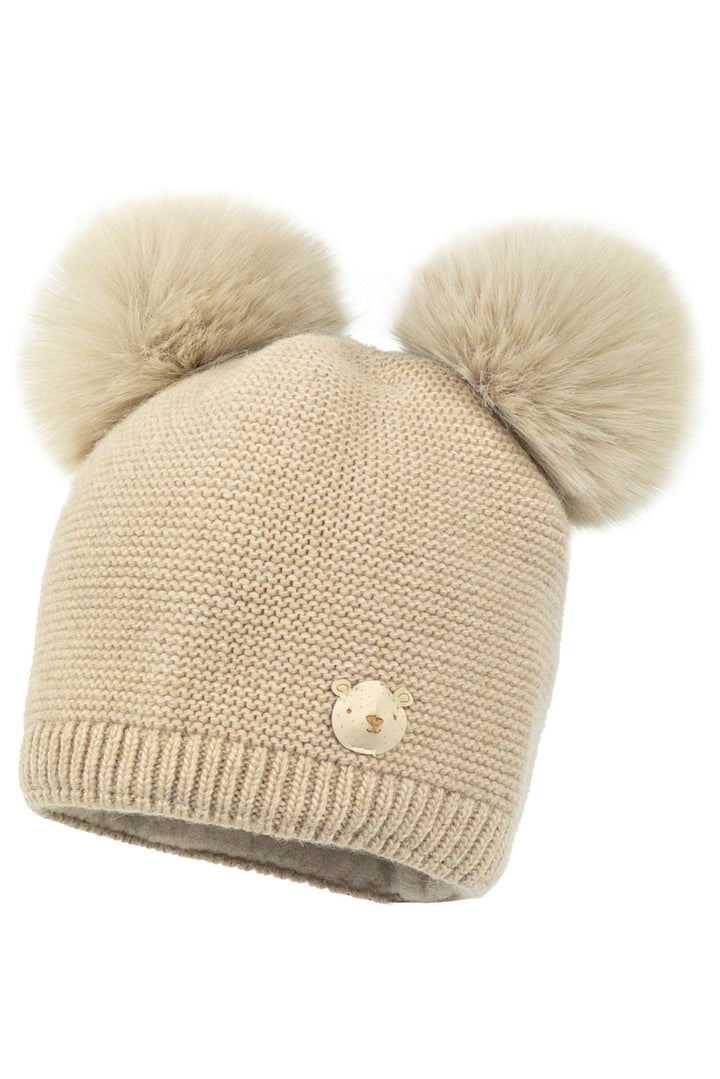 Jamiks Cashmere Double Faux Fur Pom Pom Hat - Millie and John