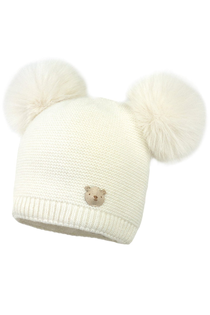 Jamiks Cashmere Double Faux Fur Pom Pom Hat - Millie and John