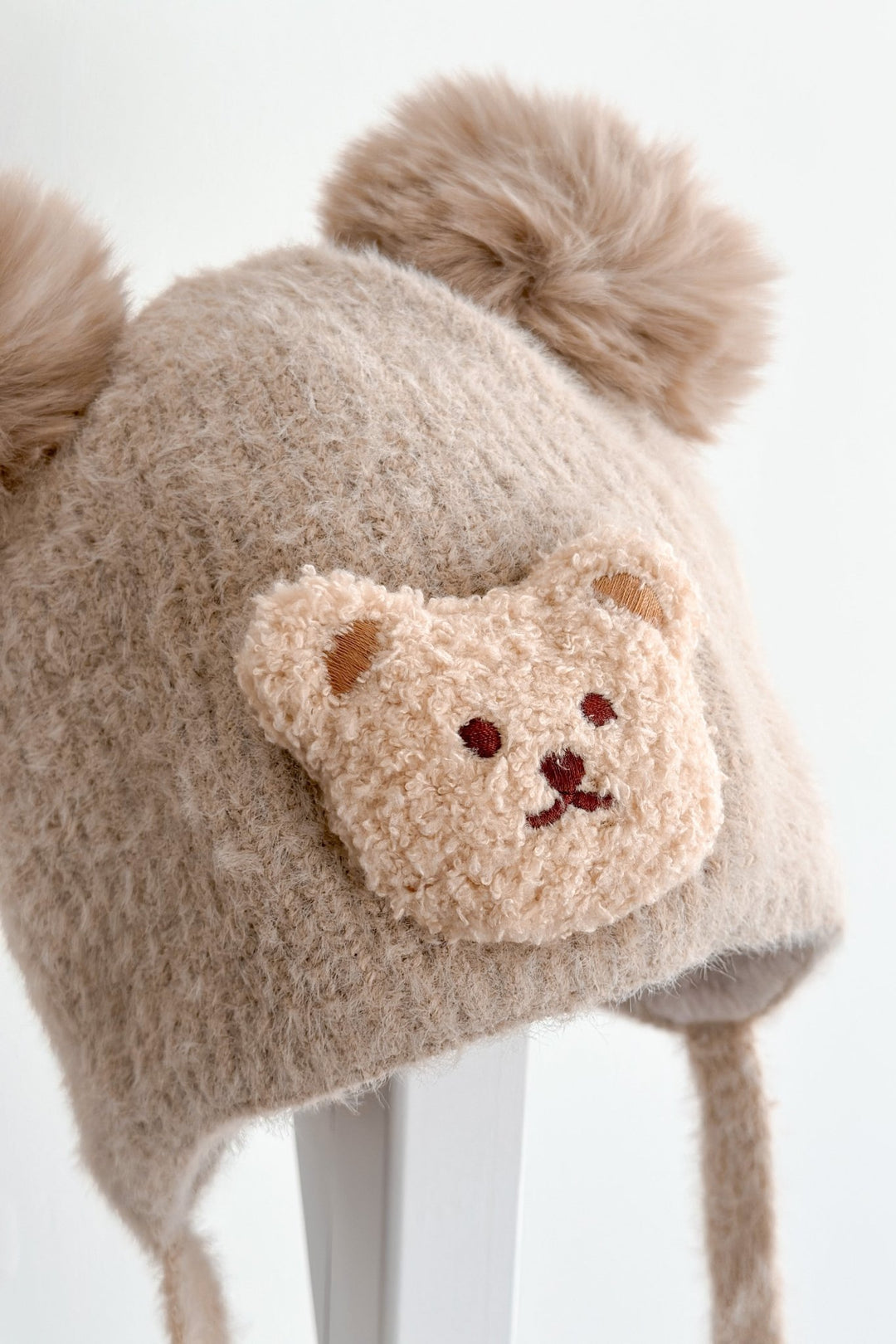 Jamiks Cashmere Faux Fur Pom Pom Teddy Hat - Millie and John