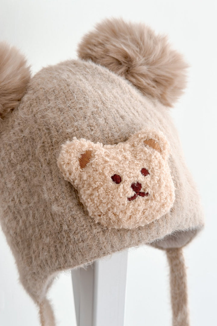 Jamiks Cashmere Faux Fur Pom Pom Teddy Hat - Millie and John