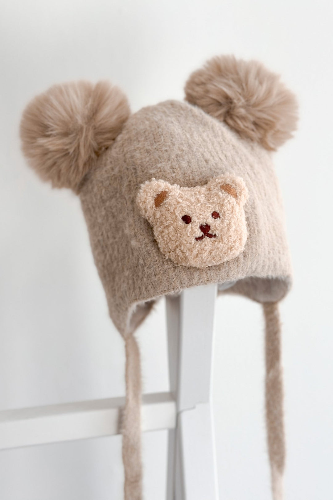Jamiks Cashmere Faux Fur Pom Pom Teddy Hat - Millie and John