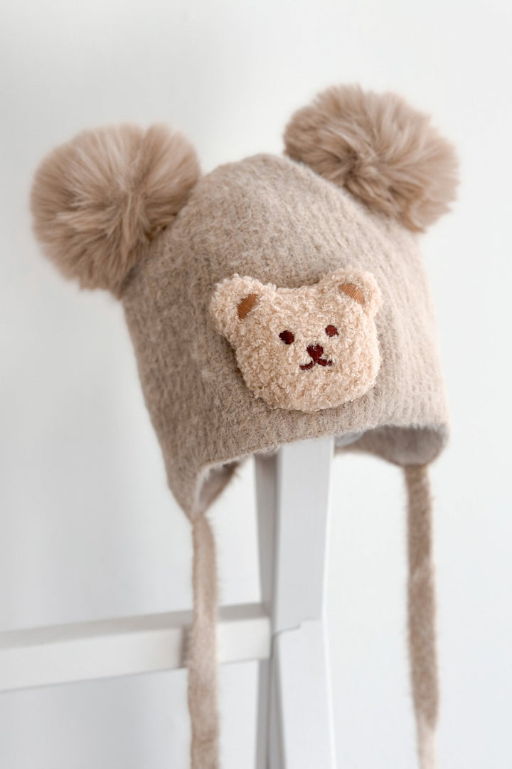 Jamiks Cashmere Faux Fur Pom Pom Teddy Hat - Millie and John