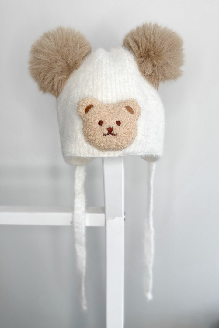 Jamiks Cashmere Faux Fur Pom Pom Teddy Hat - Millie and John