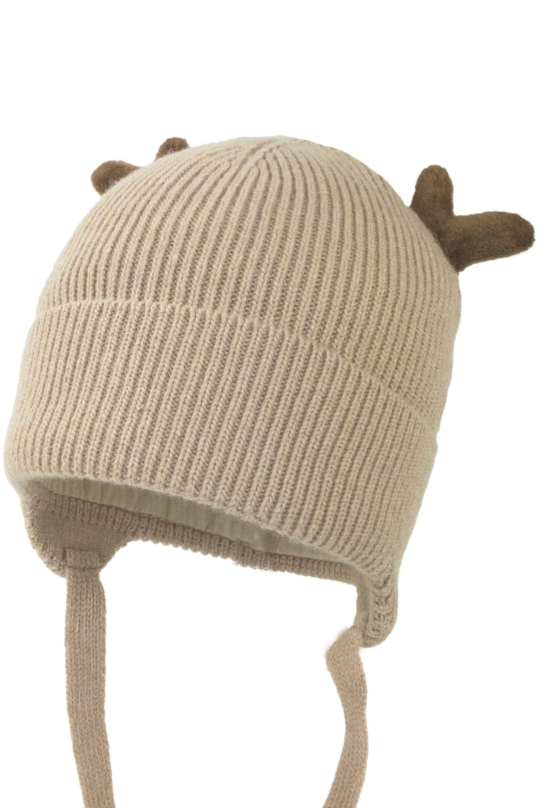 Jamiks Cashmere Ribbed Reindeer Hat - Millie and John