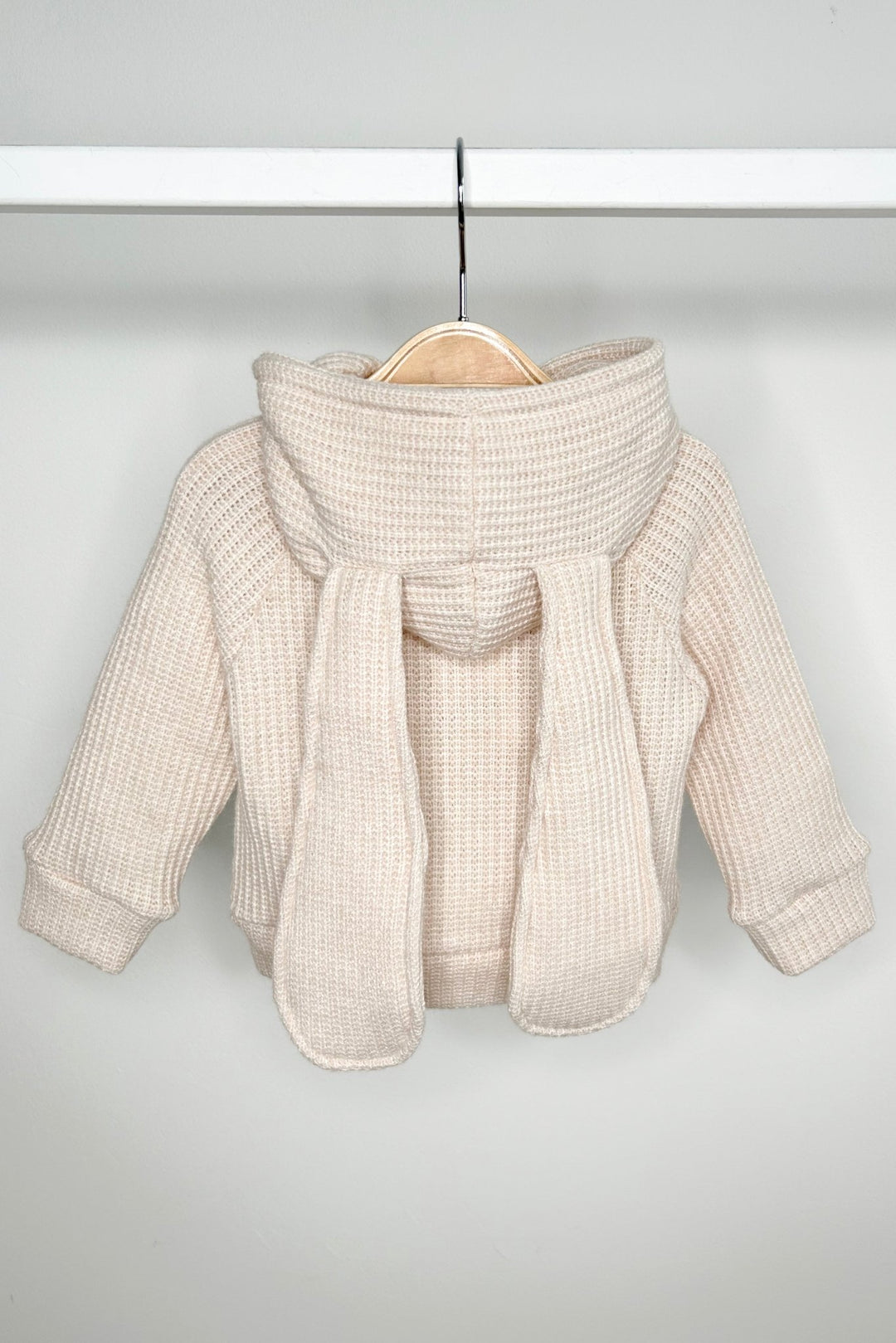 Jamiks "Espen" Sand Knit Bunny Hoodie - Millie and John