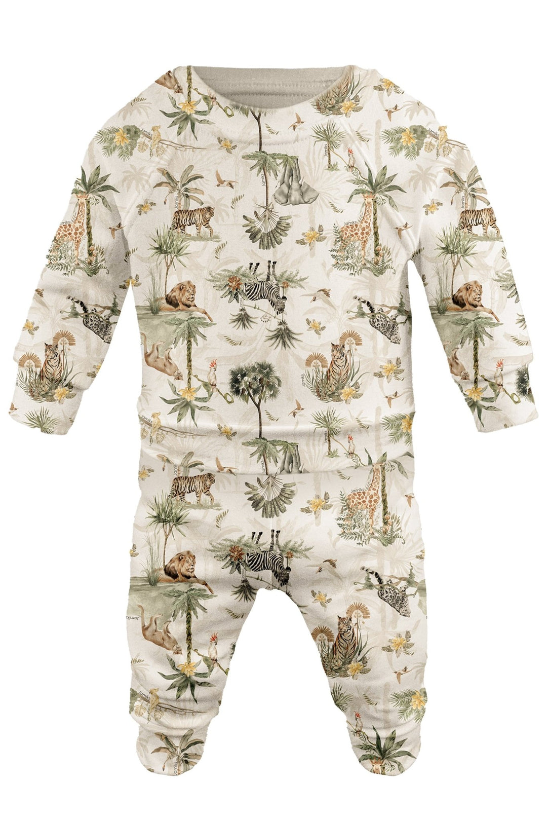 Jamiks "Joni" Safari Print Bamboo Top & Trousers - Millie and John