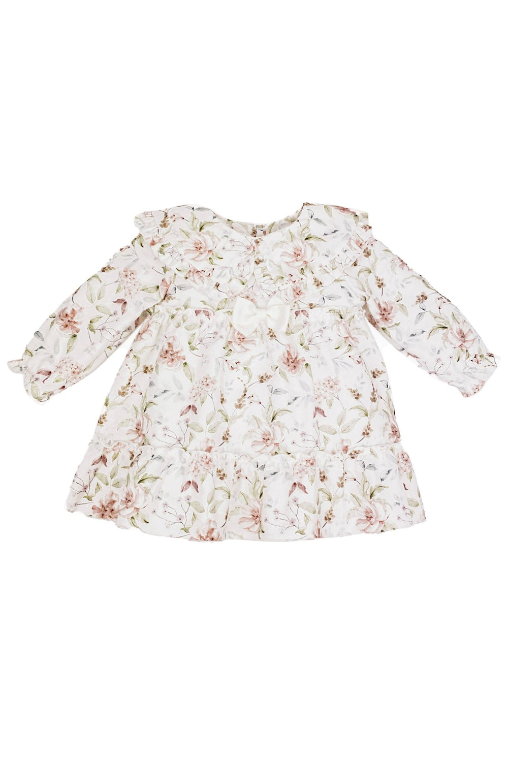 Jamiks "Shazia" Dusky Pink Vintage Floral Dress - Millie and John