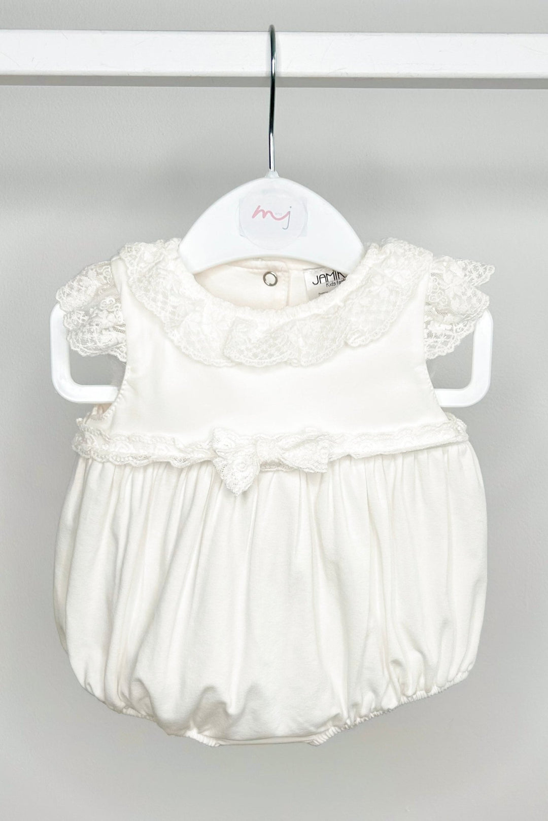 Jamiks "Sofi" Ivory Lace Romper - Millie and John