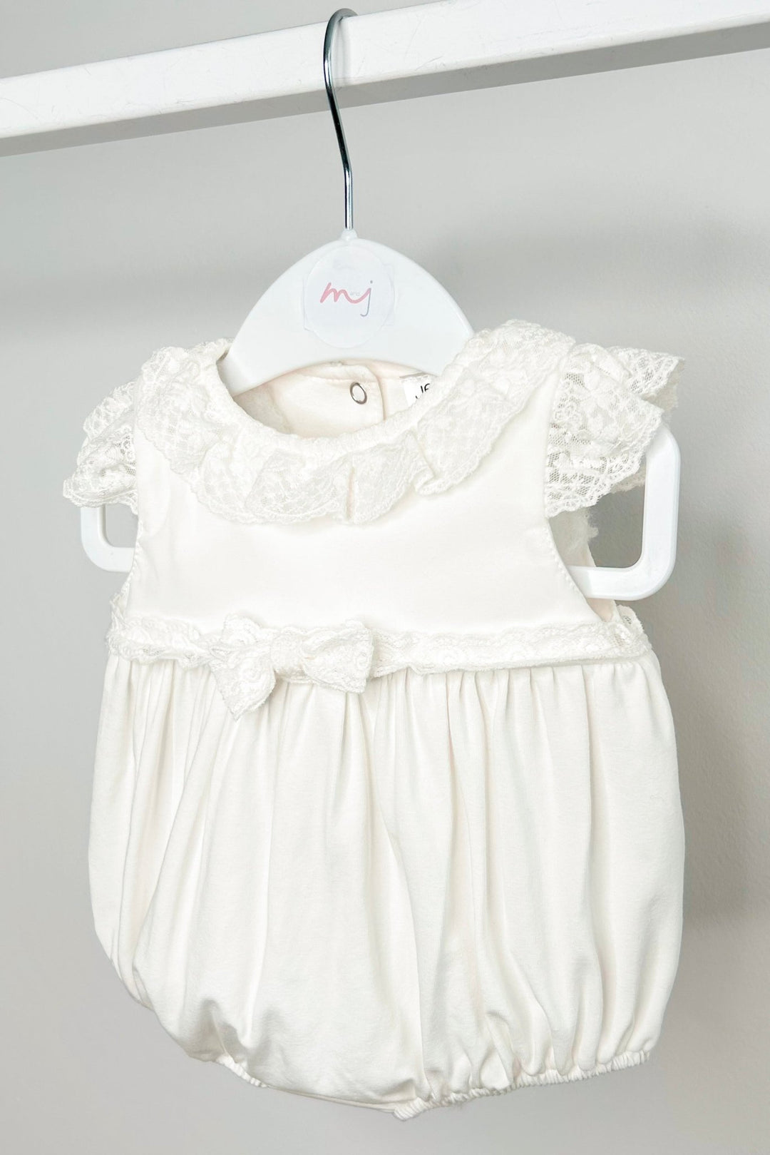 Jamiks "Sofi" Ivory Lace Romper - Millie and John
