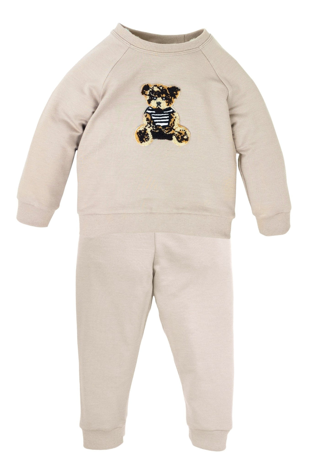 Jamiks "Timothy" Beige Bamboo Teddy Tracksuit - Millie and John