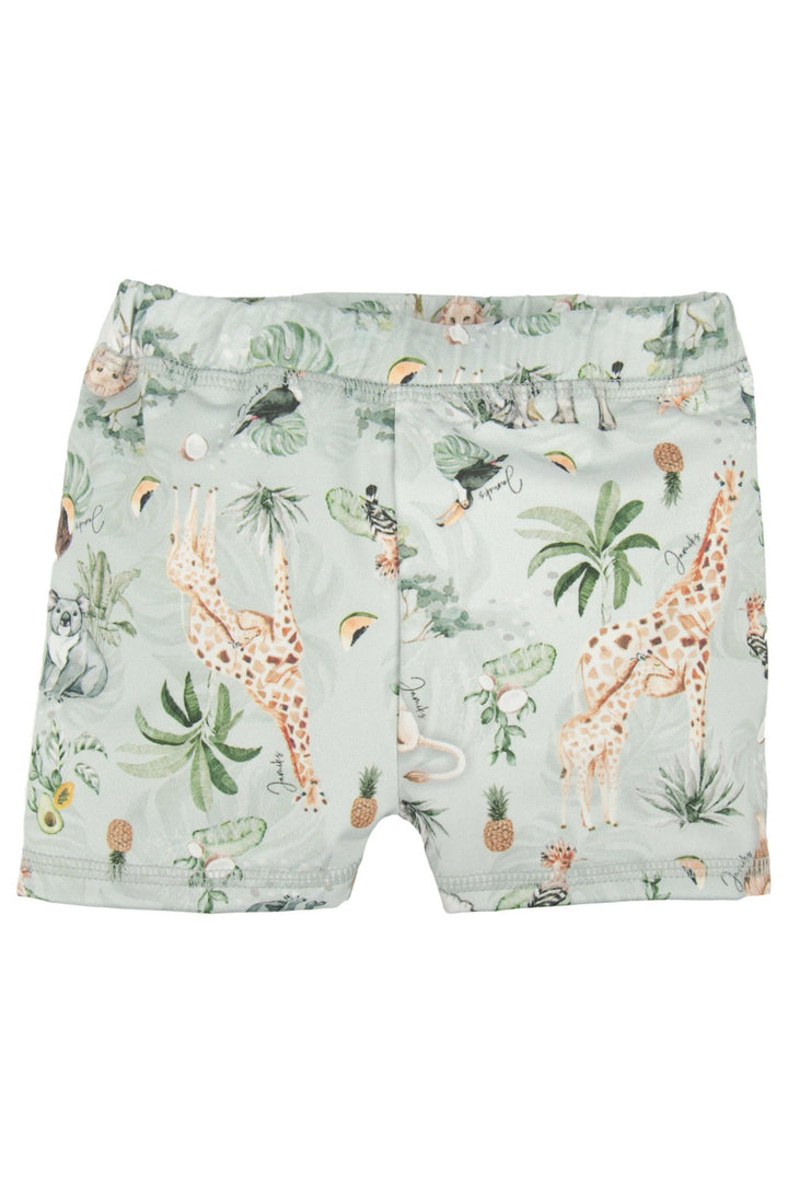 Jamiks "Triton" Mint Safari Swim Set - Millie and John