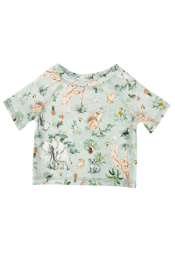 Jamiks "Triton" Mint Safari Swim Set - Millie and John