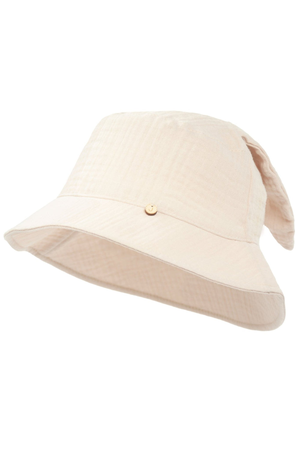 Jamiks "Yennefer" Beige Cheesecloth Bunny Hat - Millie and John