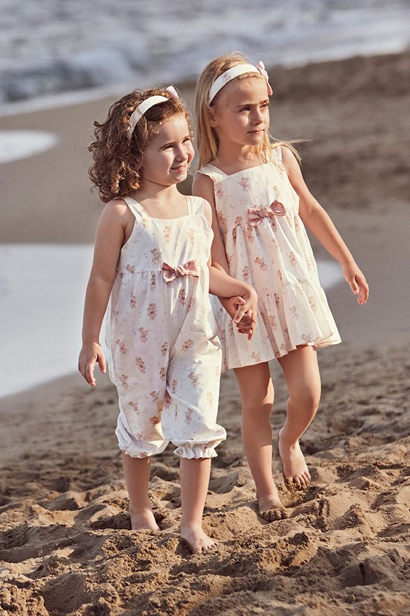 Juliana "Tatiana" Dusky Pink Ballerina Mouse Dress - Millie and John