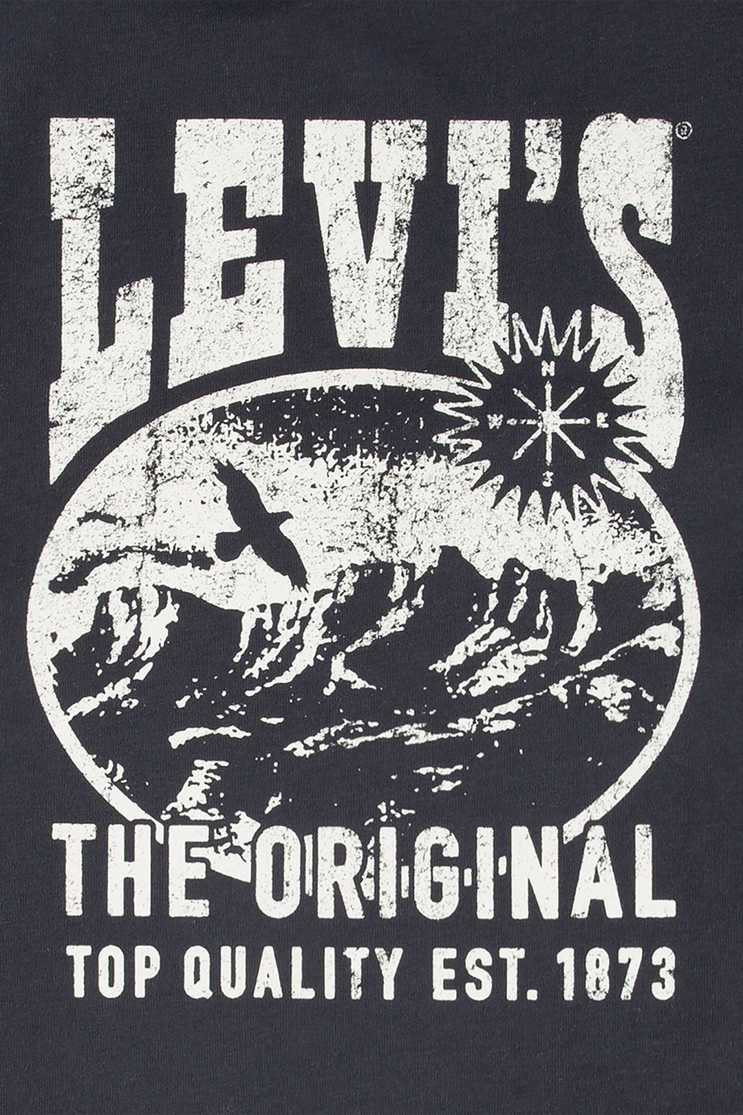 Levi's® Black Western Back Print T-Shirt - Millie and John