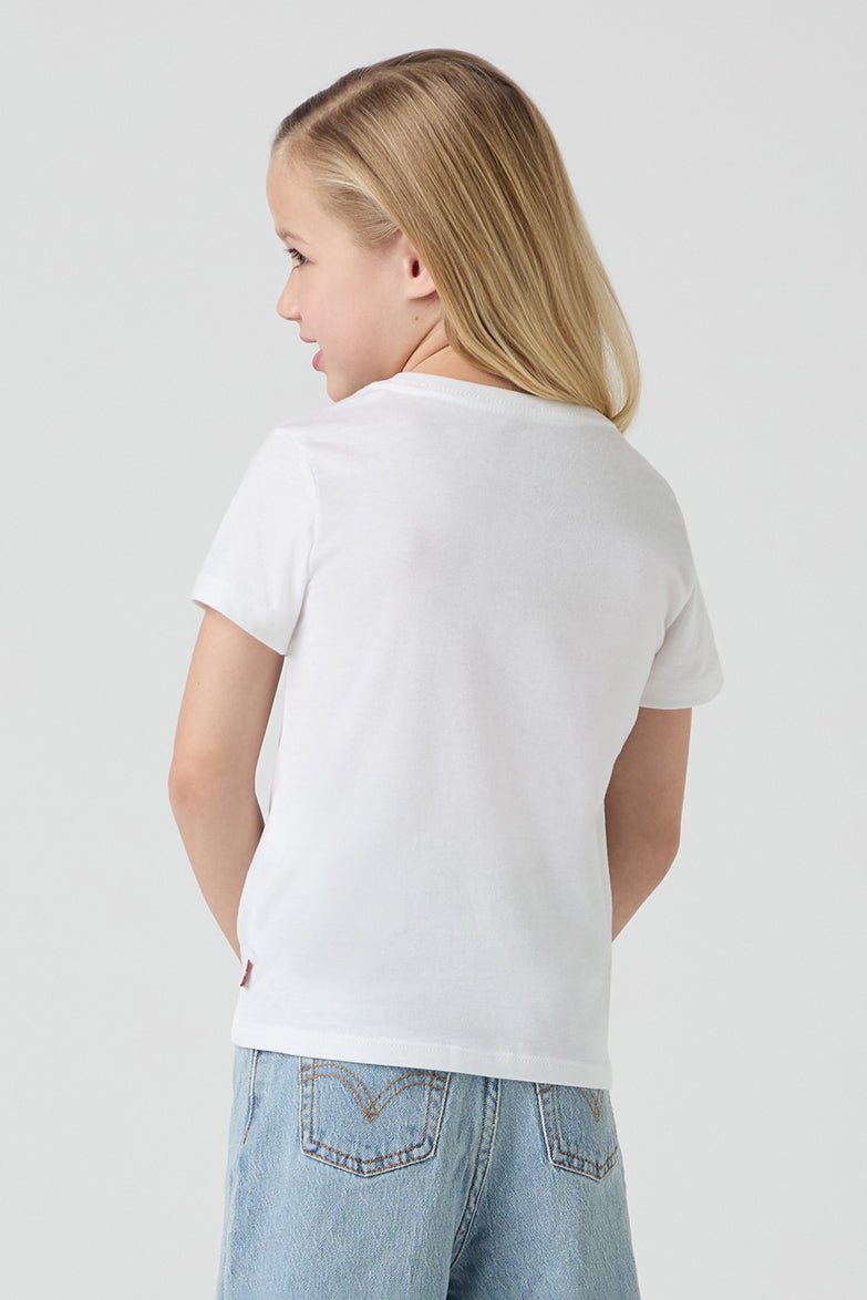 Levi's® Bright White Floral Logo T-Shirt - Millie and John