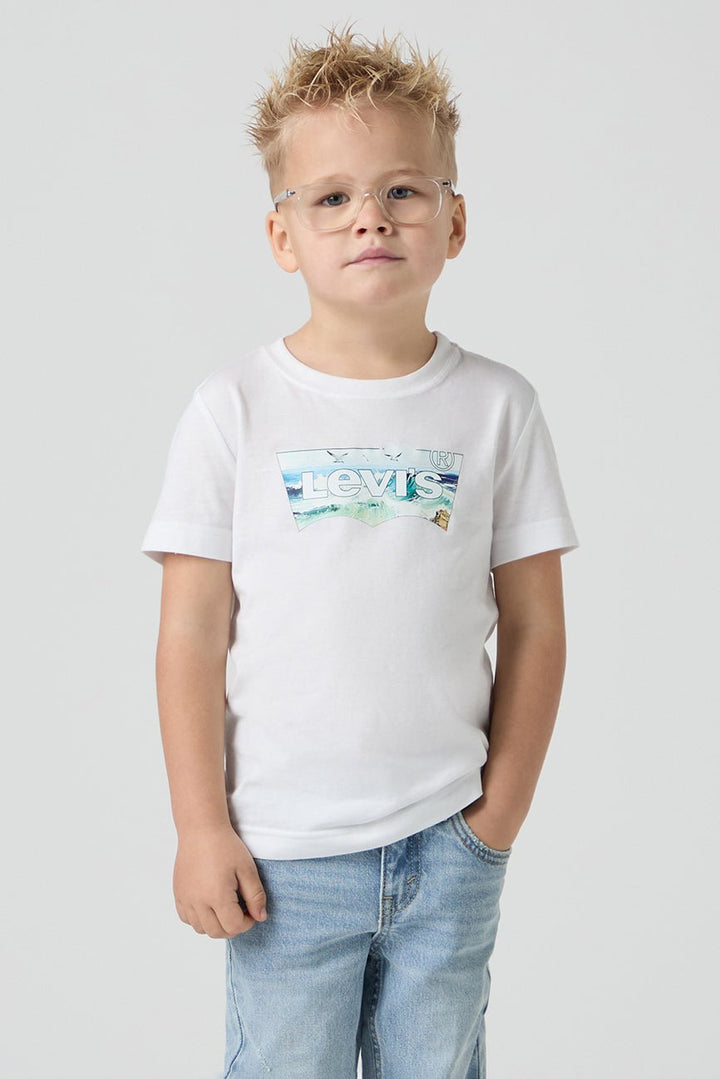 Levi's® Bright White Ocean Graphic T-Shirt - Millie and John