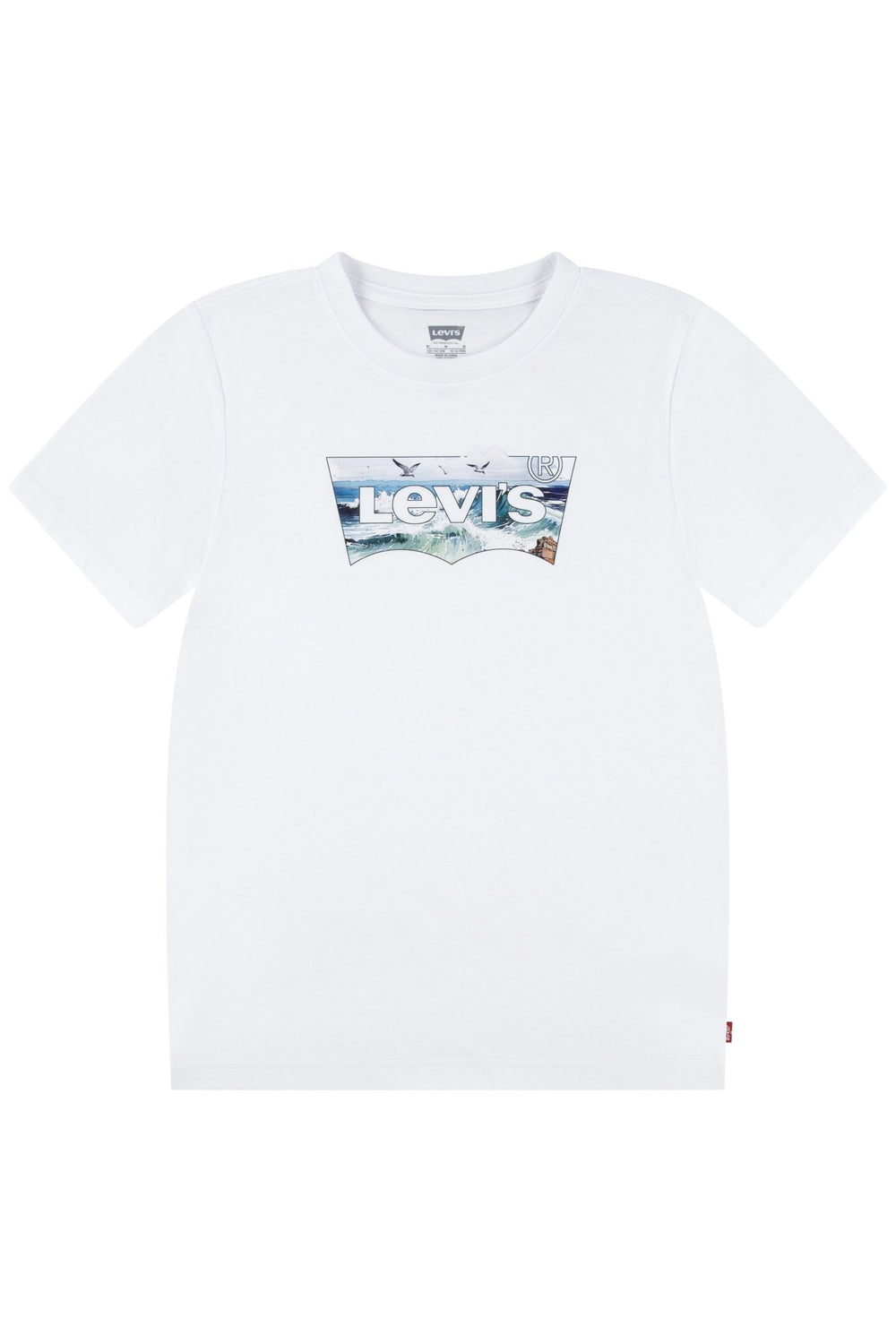 Levi's® Bright White Ocean Graphic T-Shirt - Millie and John
