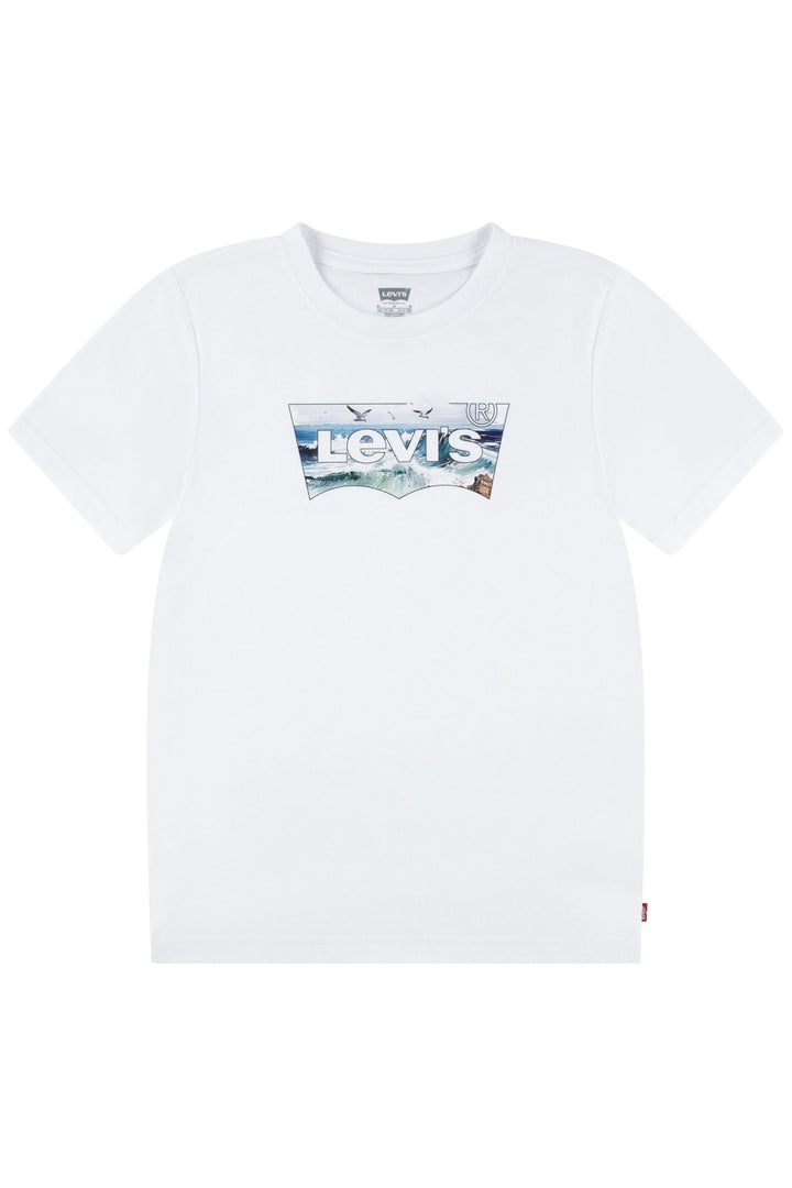 Levi's® Bright White Ocean Graphic T-Shirt - Millie and John