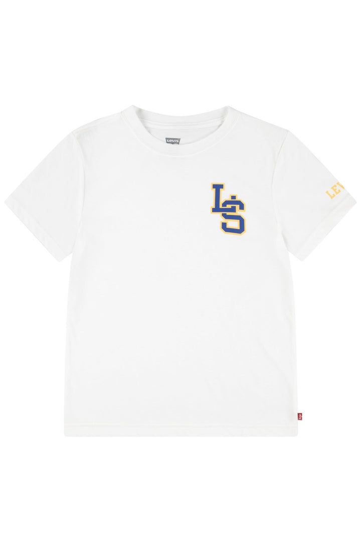 Levi's® Bright White Varsity Logo T-Shirt - Millie and John