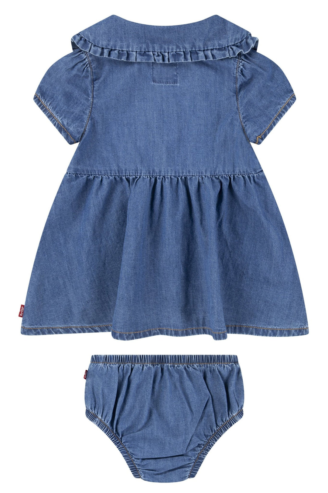 Levi's® Denim Chambray Button - Down Dress & Bloomers - Millie and John