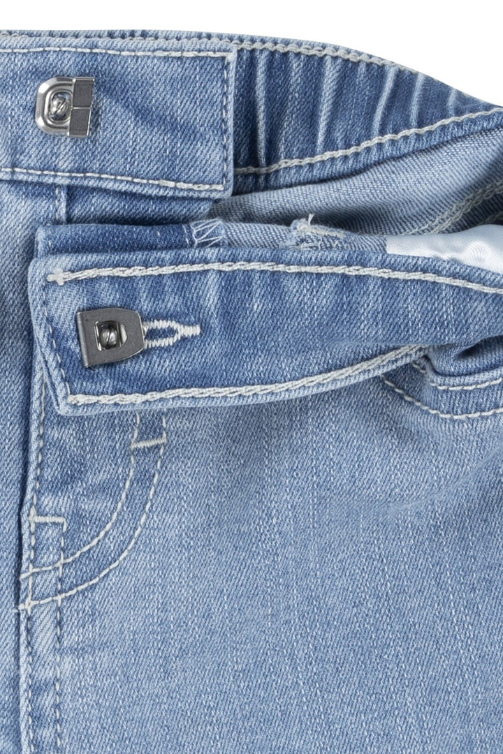 Levi's® Grey Sailor Bear T-Shirt & Denim Shorts - Millie and John