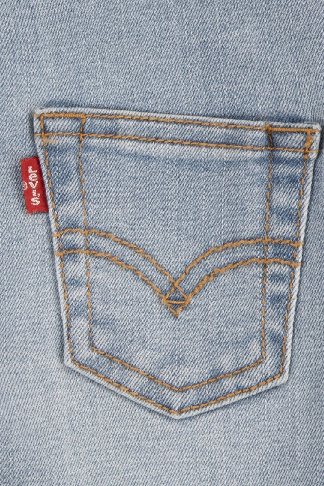 Levi's® Light Blue Wash Denim Shortall - Millie and John