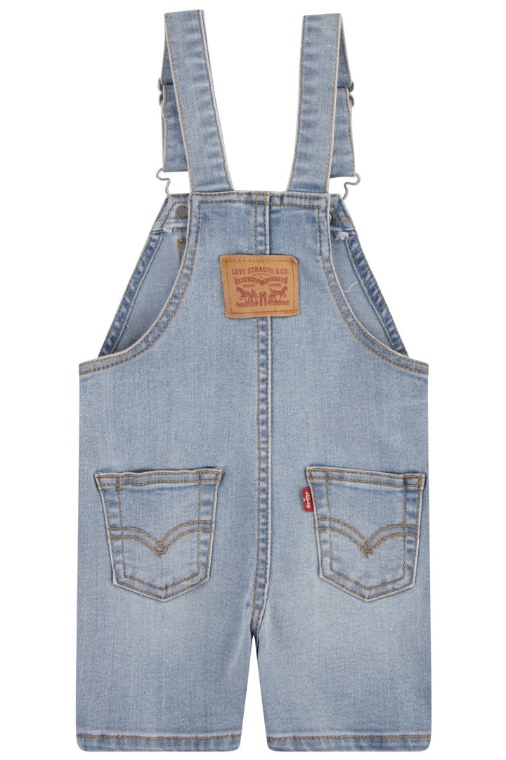 Levi's® Light Blue Wash Denim Shortall - Millie and John