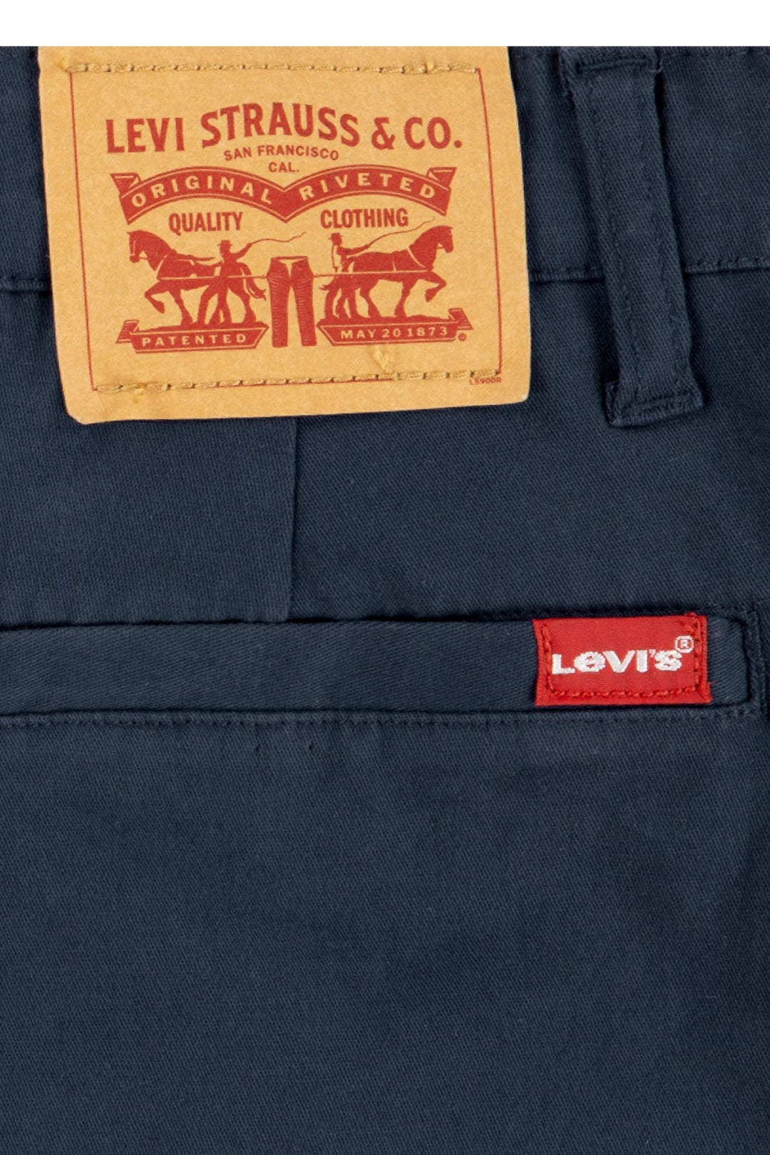 Levi's® Navy Authentic Chino Shorts - Millie and John