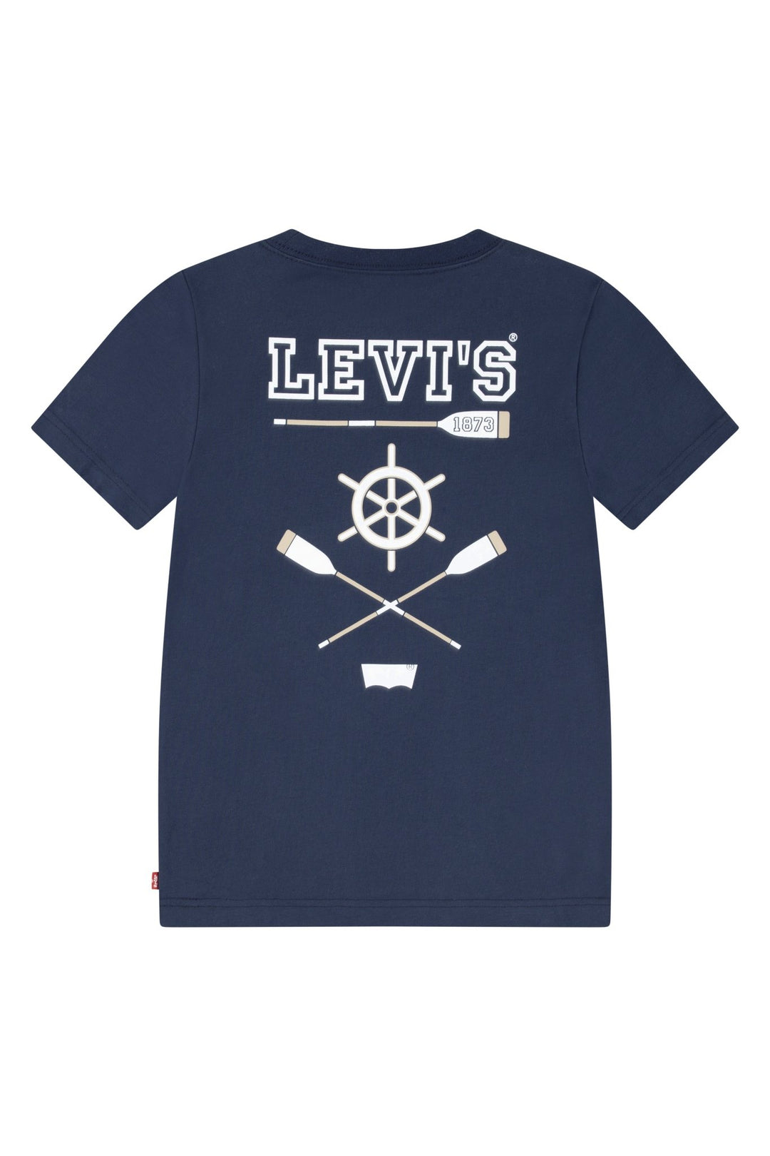 Levi's® Navy Nautical Back Print T-Shirt - Millie and John