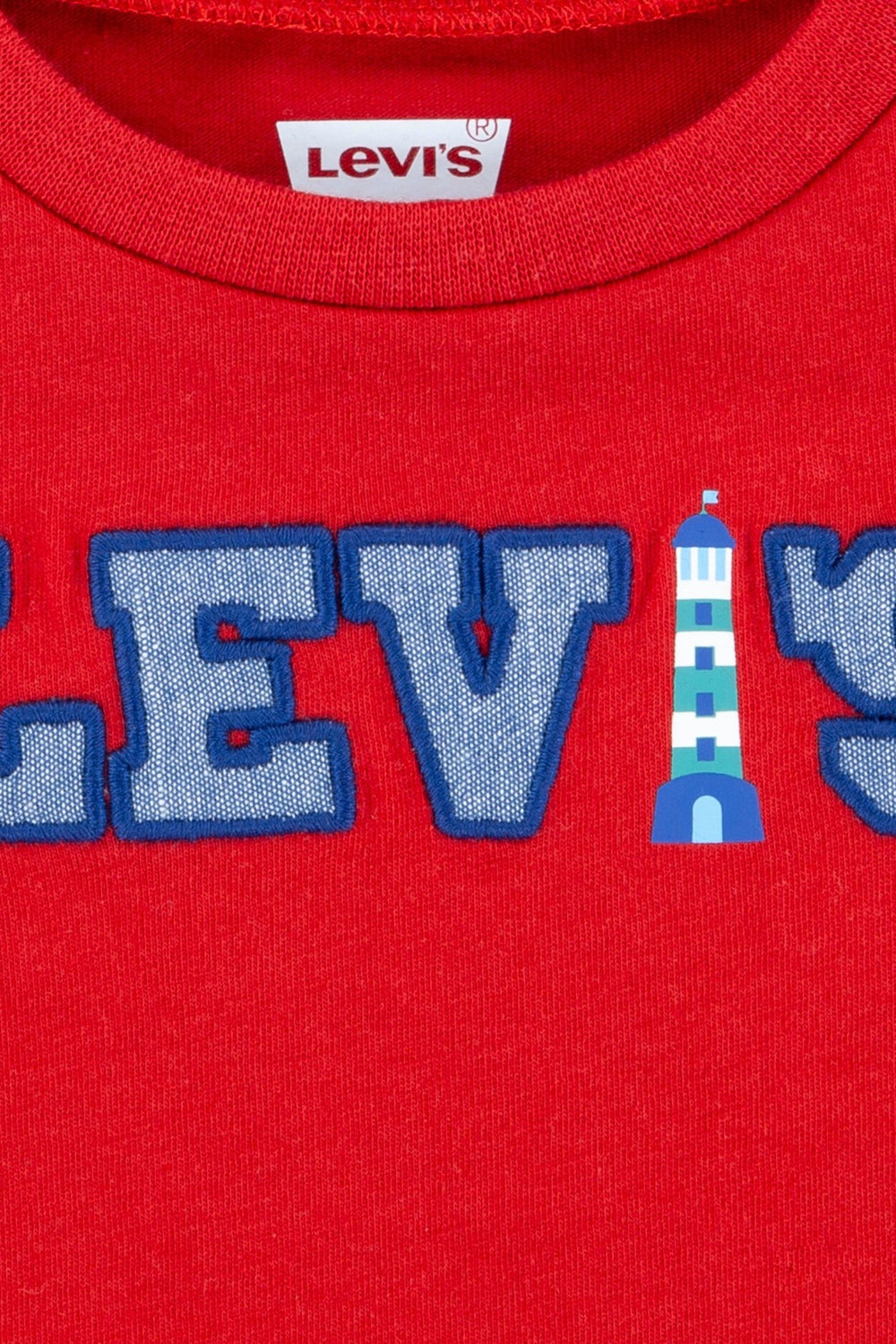 Levi's® Red & Blue Lighthouse Logo T-Shirt - Millie and John