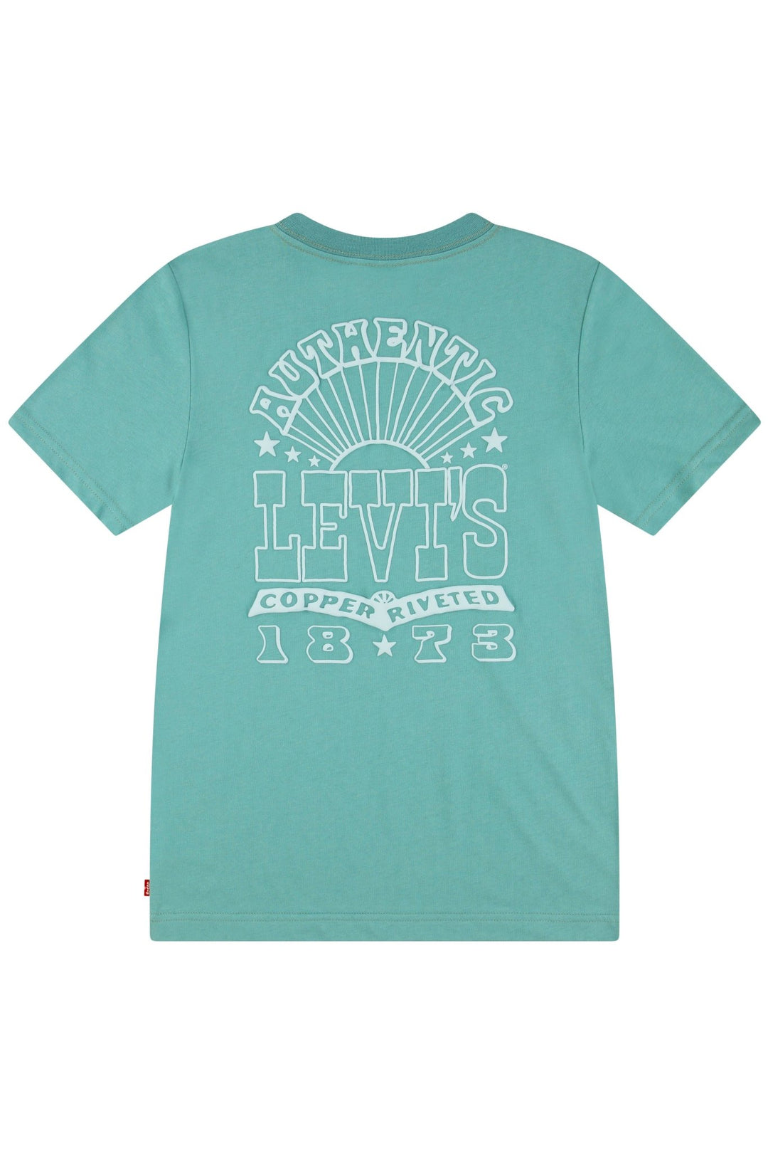 Levi's® Teal Retro Back Print T-Shirt - Millie and John